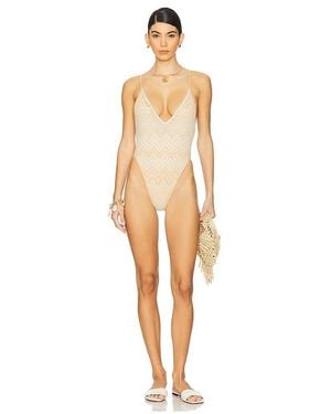 Free People X Revolve X Free-Est Crochet Amber One Piece - White