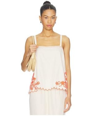Amanda Uprichard Coraline Top - White