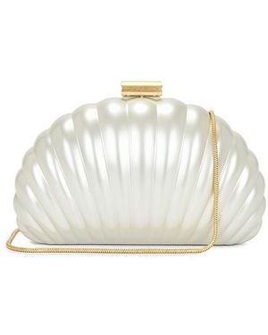 Jonathan Simkhai Perlmuttfarbene Clutch - Weiß