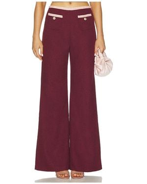 Amanda Uprichard X Revolve Windsor Pant - Red