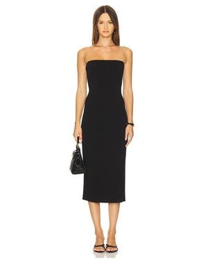 Anine Bing Trägerloses Kleid Rosa - Schwarz
