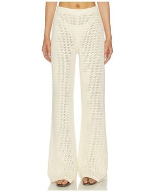 Tularosa Rennata Open Stitch Pant - White