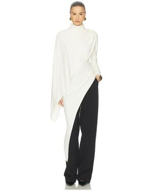 Helsa The Wilhelmina Cape Top - White