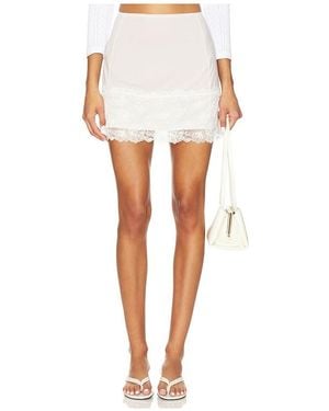 Free People Party Crashers ハーフスリップスカート - ホワイト