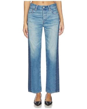 Moussy Clermont Straight Jeans - Blue