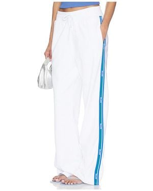 Gcds Sweathose Logo Tape Straight - Weiß