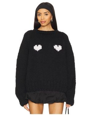 GOGO Sweaters Strick - Schwarz