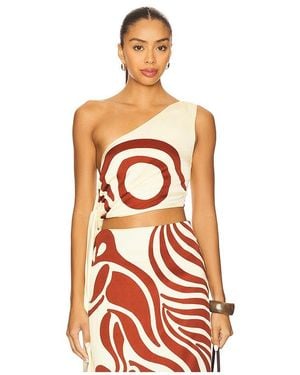 Eugenia Fernandez Aira Top - Red