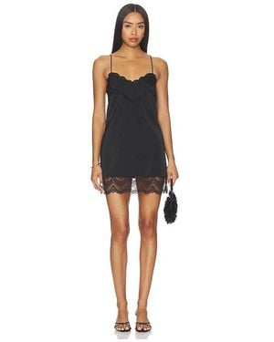 MORE TO COME Elkin Mini Dress - Black