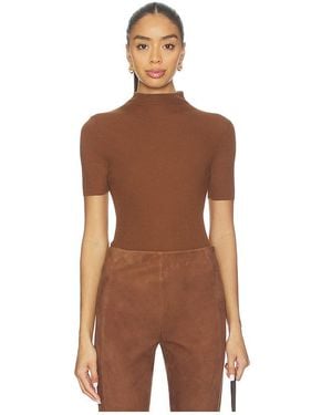 Theory Pulloveroberteil Leenda - Braun