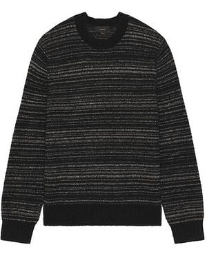 Vince Camiseta De Manga Larga En Color Negro Talla (También En S, Xl/1X)