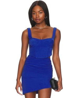 Lovers + Friends Monte Bustier - Blue