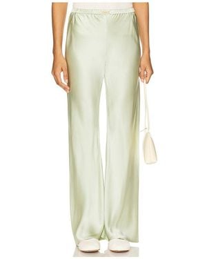 Comme Si Bias Cut Pant - White