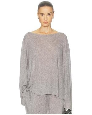 Helsa Oversized Shirt - Gray
