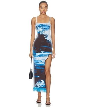 Ph5 Iris Maxi Tank Dress - Blue