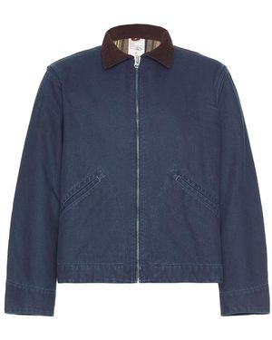 Nudie Jeans Blake ジップアップジャケット - ブルー