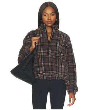 Beach Riot Leona Sherpa Jacket - Black