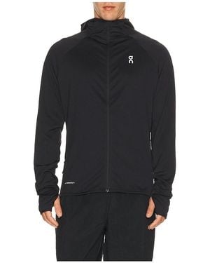 On Shoes Climate Zip Hoodie - Black