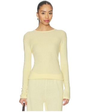 Lisa Yang Vivian Long Sleeved T-Shirt - Natural