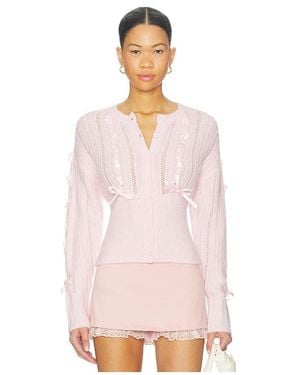 MAJORELLE Cardigan Lilyana - Pink