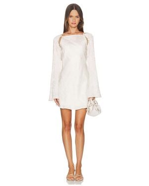 Stone Cold Fox X Revolve Gracie Jacquard Mini Dress - White