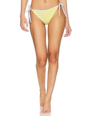 Solid & Striped The Iris Bikini Bottom - Yellow