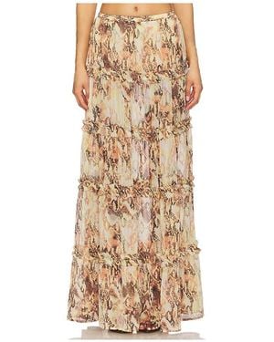 AFRM Sabina Skirt - Natural