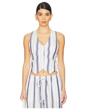 Bella Dahl Oberteil Top - Weiß