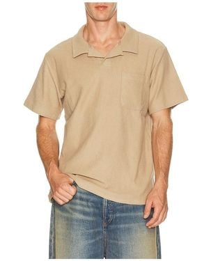Rhythm Vintage Terry Polo - Blue
