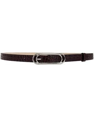 Rag & Bone Rebound Gürtel Dou Rounded - Schwarz
