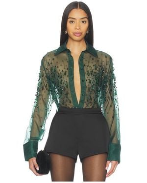 retroféte Aubriella Shirt - Green