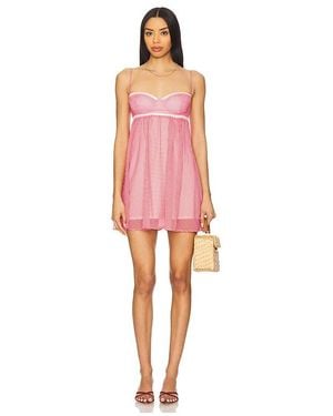 Katie May Kleid Shore - Pink
