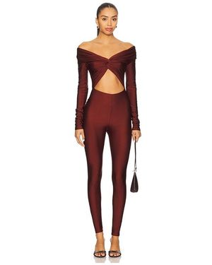 ANDAMANE Kendall Jumpsuit - Red
