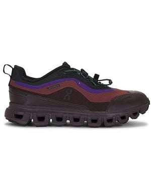 On Shoes Cloud 6 Geo Waterproof Sneaker - Black