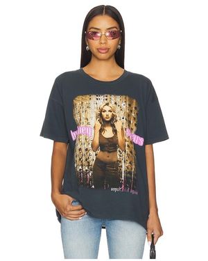 Daydreamer Britney Spears Oops I Did It Again Merch Tee - Blue