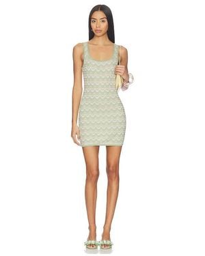 Devon Windsor Selena Mini Dress - Natural