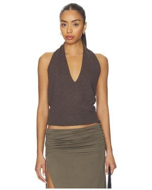 St. Agni Fine Merino Halter Top - Multicolour