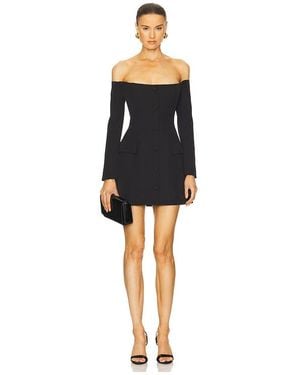 Bardot X Revolve Iria Button Up Mini Dress - Black