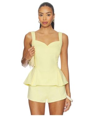 Steve Madden Zenia Top - Yellow