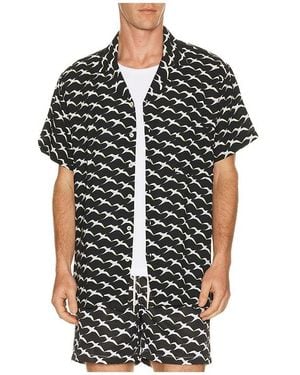 ARRELS Barcelona Camisa De Cuello Campamento X En Color Negro Talla (También En M, S, Xl/1X)