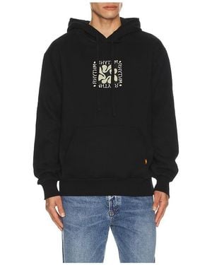 Rhythm Grange Fleece Hoodie - Black