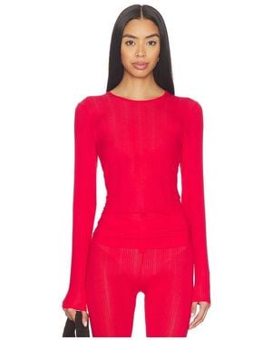 Negative Underwear Whipped Long Sleeve - Red