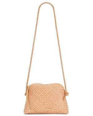 Loeffler Randall Bolso Cruzado Tejido Mallory En Color Bronce Talla - Neutro