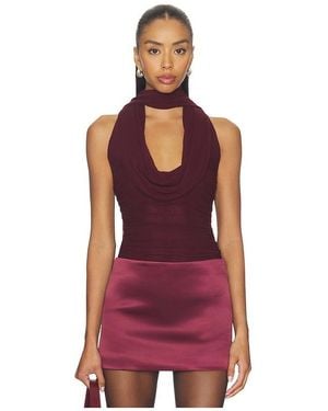 MAJORELLE Leslie Top - Purple