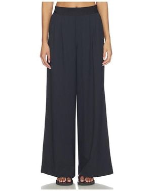 Beyond Yoga Exposed Elastic Trousers - Blue