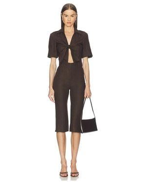 SELMACILEK Polo Jumpsuit - Black