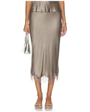 LoveShackFancy Janella Skirt - Natural