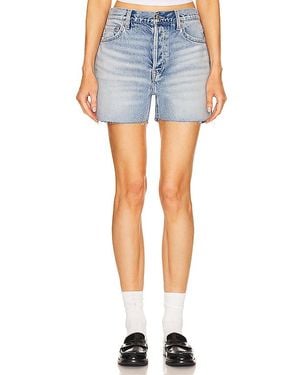 GRLFRND Raine Boyfriend Short - Blue
