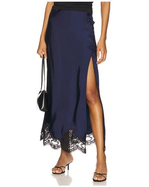 Stone Cold Fox X Revolve Camila Midi Skirt - Blue