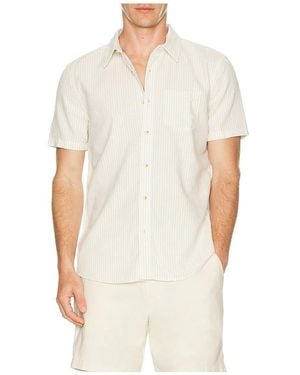 Marine Layer Better Than Linen Shirt - White